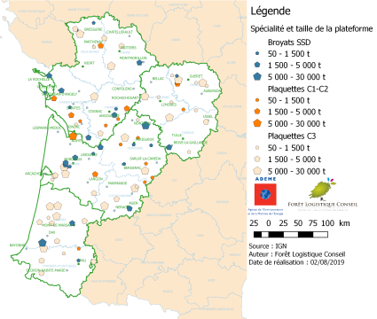 New Aquitaine wood energy platforms